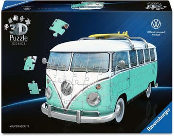 3D Puzzel Iconics - Volkswagen T1 Chrome Edition (162, Verzenden, Nieuw