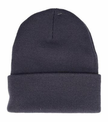 Beanie Muts - Basic - Unisex - Donker grijs, Nieuw