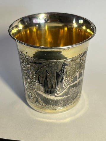 Bokaal - .875 (84 Zolotniki) zilver