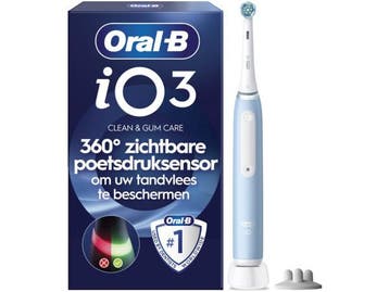 Veiling - Oral-B iO 3 Elektrische Tandenborstel - Blauw, Nieuw