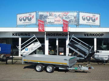 Eduard plateauwagen 311x160 2000kg spotprijs op is op, Auto diversen, Aanhangers en Bagagewagens, Ophalen of Verzenden, Nieuw