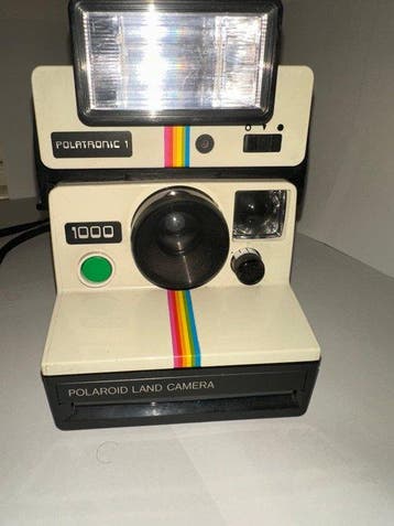 Polaroid 1000 + Polatronic 1 electronic flash | Instant, Nieuw