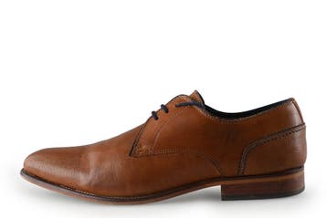 Manfield Veterschoenen in maat 44 Cognac, Kleding | Heren, Schoenen, Manfield, Overige kleuren, Verzenden, Zo goed als nieuw