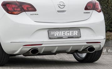 Rieger diffuser | Astra J: 10.12- (vanaf Facelift) - 5-drs.,, Verzenden, Nieuw, Opel