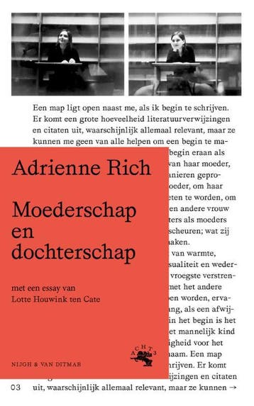 Moederschap En Dochterschap | Nieuw, Ophalen of Verzenden, Nieuw, Adrienne Rich-Lotte Houwink ten Cate