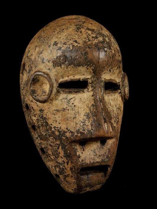 masker - Shi - DR Congo, Antiek en Kunst, Kunst | Niet-Westerse kunst