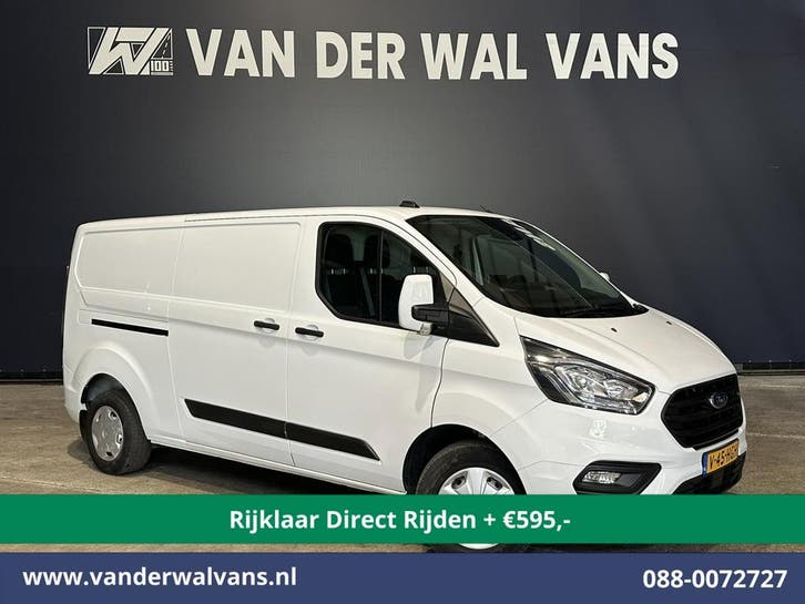 Ford Transit Custom | 2.0 TDCI L2H1 Euro6 Airco | Camera |, Auto's, Bestelauto's, Dealer onderhouden, Te koop, Handgeschakeld