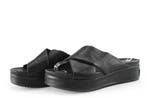 Shabbies Amsterdam Slippers in maat 38 Zwart, Kleding | Dames, Schoenen, Slippers, Shabbies Amsterdam, Verzenden, Zwart