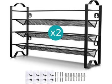 Veiling - 2x Soothe Kruidenrek Staand en Ophangbaar voor 24, Nieuw