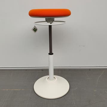 NIEUW Mango zit-sta kruk - oranje / wit, Ophalen of Verzenden, Nieuw