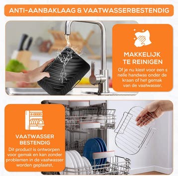 Nevana Airfryer Accessoires - Pizza pan - Spiesrek - Rooster, Ophalen of Verzenden, Nieuw