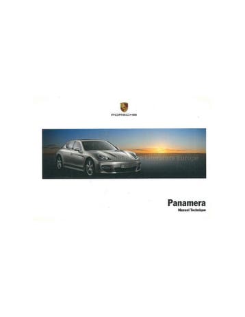 2010 PORSCHE PANAMERA INSTRUCTIEBOEKJE FRANS