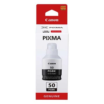 Canon GI-50PGBK inktfles zwart (origineel), Verzenden, Nieuw, Cartridge, Canon