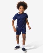 HEMA Kindersportbroek kort donkerblauw, Verzenden, Nieuw