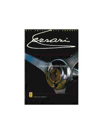 1989 FERRARI GLI AMICI DELLA MAGAZINE 27 NEDERLANDS, Nieuw, Ferrari, Author