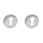 Set van twee PC-Plaatjes WCX rvs mat, Verzenden, Nieuw