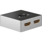 HDMI switch | Goobay | 2-poorts, Audio, Tv en Foto, Audiokabels en Televisiekabels, Verzenden, Nieuw