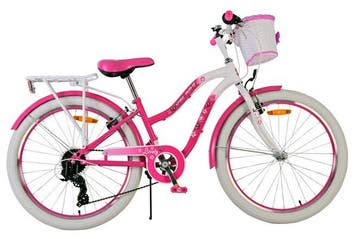 Volare Lovely 24 inch meisjesfiets - Roze - 7 versnellingen, Verzenden, Nieuw