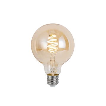 Smart E27 dimbare LED lamp G95 4.9W 320 lm 2500K Zigbee, Verzenden, Nieuw