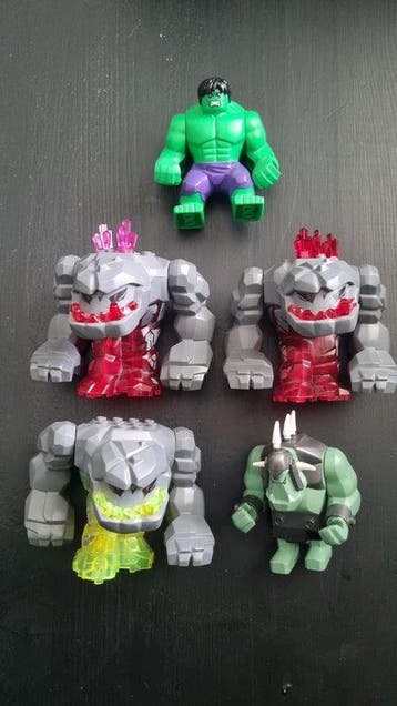 Lego Minifiguur - Marvel Super Heroes - 5 bigfigures, Nieuw