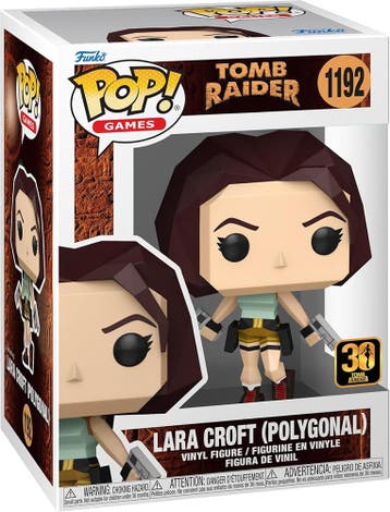 Funko Pop! - Tomb Raider - Lara Croft (Polygon) #1192 |, Verzamelen, Verzenden, Nieuw