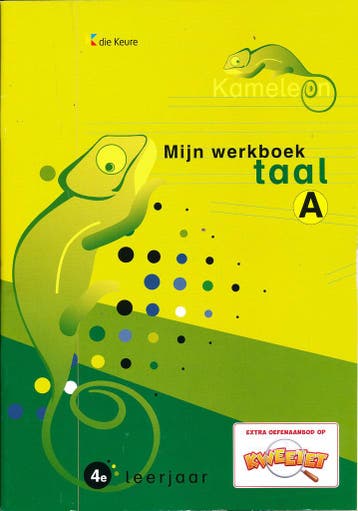 Kameleon Taal Werkboek A 4e leerjaar (per stuk), Verzenden, Nieuw
