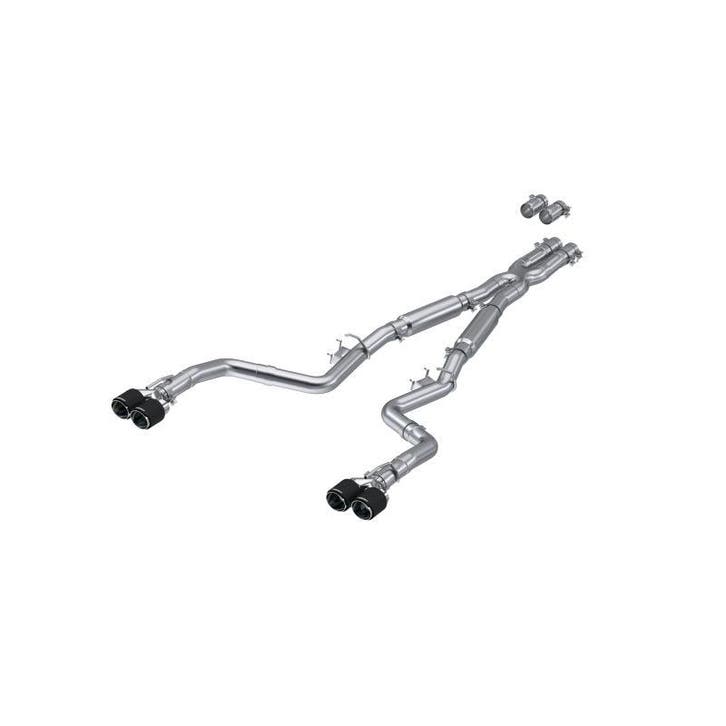 MBRP 17-Up Dodge Challenger 5.7L/6.2L/6.4L Carbon Fiber Quad, Auto-onderdelen, Uitlaatsystemen, Ophalen of Verzenden