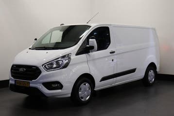 Ford Transit Custom 2.0 TDCI 130PK L2 EURO 6, Stof, Gebruikt, Wit, Ford