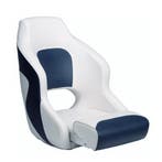 Talamex Bootstoel Captain Deluxe Wit - Navy, Watersport en Boten, Ophalen of Verzenden, Nieuw