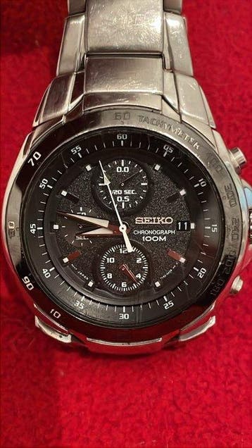 Seiko - Chronograph 100M - Zonder minimumprijs - Heren -