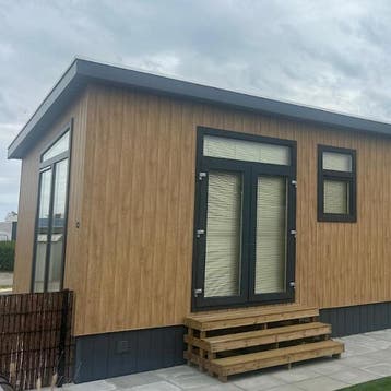 Kuras chaletpanelen - 495 x 1000 x  40 mm - Antraciet PIR, Verzenden, Nieuw, Overige materialen, 20 tot 50 mm
