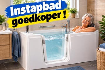 INSTAPBAD/ZITBAD PRIJZEN DEZE MAAND (max. 49%) GOEDKOPER !, Nieuw