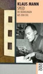 Speed 9783499127465 Klaus Mann, Boeken, Verzenden, Gelezen, Klaus Mann