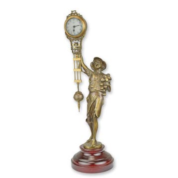 A TABLE CLOCK MYSTERIEUSE HELT BY A BOY (Interieur), Verzenden, Nieuw