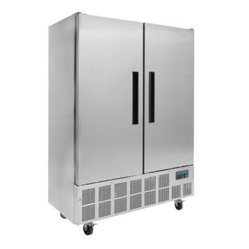Polar G-serie 2-deurs slimline RVS koeling 960 liter, Verzenden, Nieuw in verpakking, Koelen en Vriezen