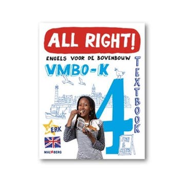 All Right 4 vmbo k textbook 9789034576903, Boeken, Schoolboeken, Zo goed als nieuw