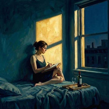 Geida - Lettre d une nuit d été, Antiek en Kunst