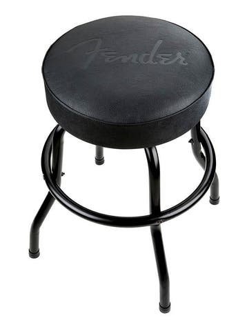 Fender Barkruk zwart logo 24 inch, Verzenden, Nieuw
