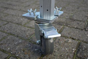 Wielen voor Easy up Partytenten | Set 4 stuks, Verzenden, Nieuw, 2 meter of meer, Partytent
