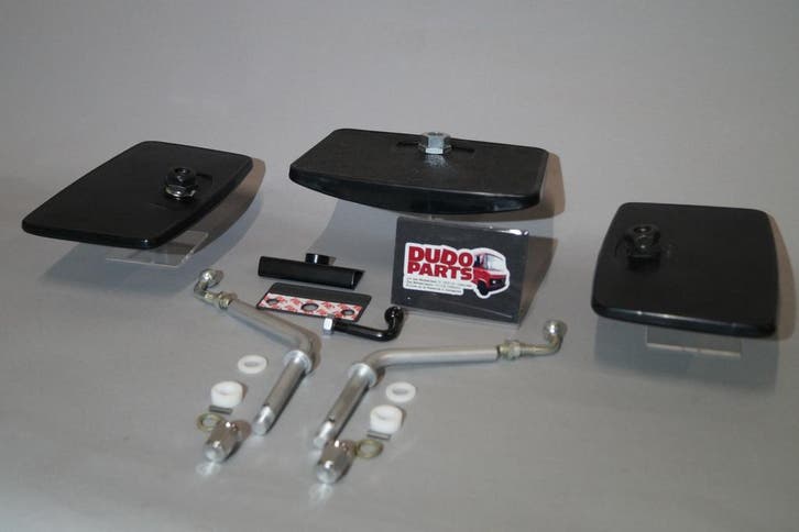 COMPLETE SET Klassieke spiegels Mercedes 406 407 508 608 613, Auto-onderdelen, Spiegels, Nieuw, Herkomst onderdeel bekend, Mercedes-Benz