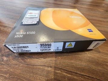 Nokia 6500 slide - Mobiele telefoon - In originele, Nieuw
