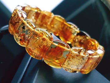 Amber Vintage Natuurlijk Baltisch Amber Armband Unisex- 18 g