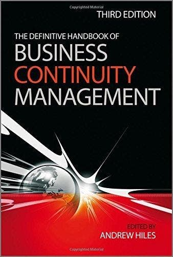 Definitive Handbook Business Continuity - Andrew Hiles, Boeken, Verzenden, Zo goed als nieuw, Andrew Hiles