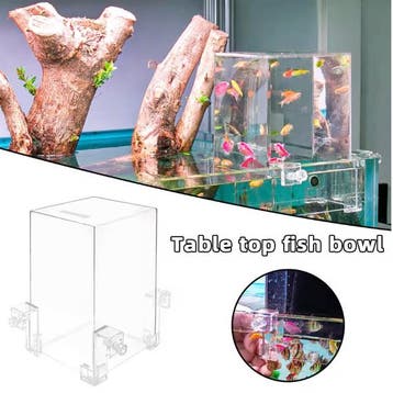 Acryl Aquarium Voederkamer – Isolatie en Observatie Box, Verzenden, Nieuw