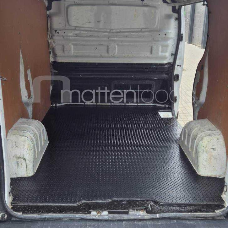 Laadvloermat rubber (traanplaat motief) Renault Trafic L1 ko, Auto diversen, Automatten, Nieuw, Ophalen of Verzenden