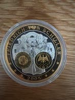Duitsland. Friedrich von Schiller 15g mit Goldapplikationen