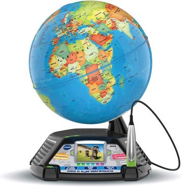 VTech Genius XL Wereldbol - Franstalig | Retourdeal 35%, Ophalen of Verzenden, Zo goed als nieuw, Elektronica, Met licht