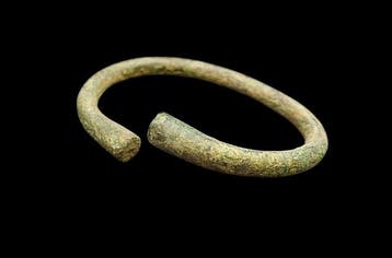 Bronstijd Brons Bracelet - 64 mm (Zonder minimumprijs)