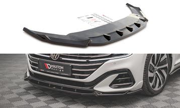 Voorspoiler V.1 Volkswagen Arteon Maxton Glans Zwart, Ophalen of Verzenden, Nieuw