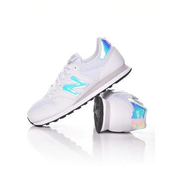 New Balance - Maat 39 - 500 Dames Sneakers - White/Blue, Verzenden, Nieuw